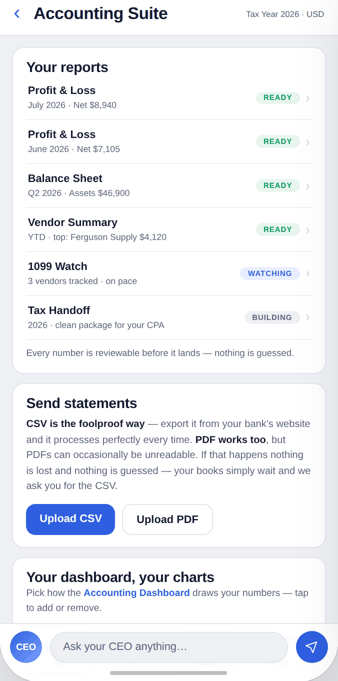 Books without the bookkeeper